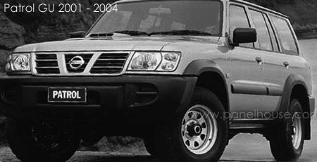 nissan patrol gu 01-04 